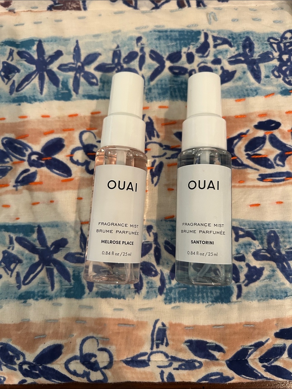 OUAI Fragrance Mist Duo in Melrose Place and Santorini